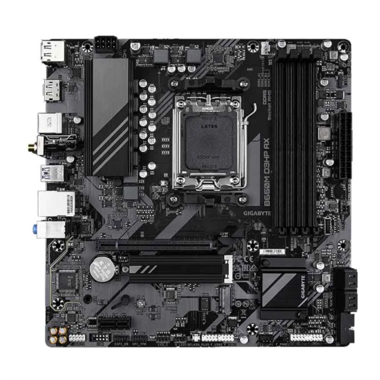 GIGABYTE B650M D3HP AX AM5 DDR5 Wi-Fi 6E Motherboard